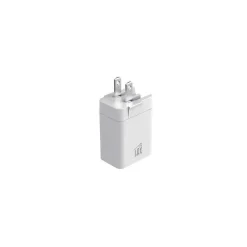 USB Wall Charger for Most Smartphones, White (PD20WQCWH)<LAX Gadgets New