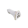 LAX 3-USB Port Car Charger 4.8A for Smartphones - White (LAX3PORTCAR-WHT)<LAX Gadgets Online