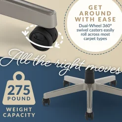 Ergonomic Chairs*La-Z-Boy Alton Ergonomic Bonded Leather Swivel Executive Chair, (51544-BRN) Brown