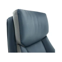 Ergonomic Chairs*La-Z-Boy Alton Leather Executive Chair, Steel Blue/Light Gray (60029) Steel Blue/Gray