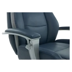 Ergonomic Chairs*La-Z-Boy Alton Leather Executive Chair, Steel Blue/Light Gray (60029) Steel Blue/Gray