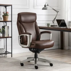 Ergonomic Chairs*La-Z-Boy Arcadian Bonded Leather Executive Chair, (60008) Brown