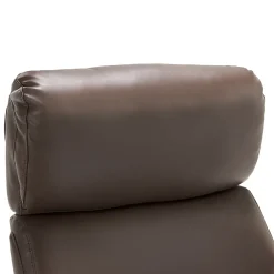 Office Chairs*La-Z-Boy Greyson Ergonomic Bonded Leather Swivel Executive Chair, Brown (CHR10086C)