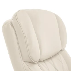 Ergonomic Chairs*La-Z-Boy Sutherland Ergonomic Faux Leather Swivel Computer and Desk Chair, (CHR10048C) Ivory
