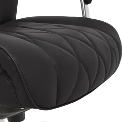 Ergonomic Chairs*La-Z-Boy Sutherland Ergonomic Faux Leather Swivel Computer and Desk Chair, (CHR10048A) Black