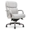 Office Chairs*La-Z-Boy Symphony Ergonomic Bonded Leather Swivel Executive Chair, Gray and Graphite (CCHR10013B)