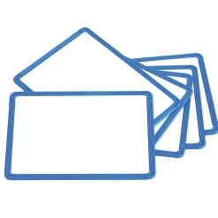 Dry Erase*Learning Advantage Magnetic Dry-Erase Whiteboard, Plastic Frame, 9" x 13" (CTU7859)