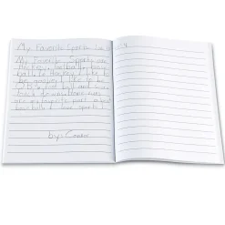 Journals|Learning Resources Make a Story Writing Hardcover Journal, 7" x 9", Blue, 10/Set (LER3467)