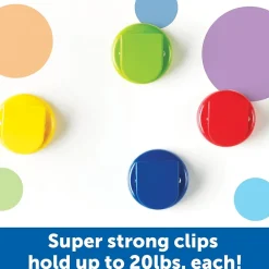 Clips & Fasteners|Learning Resources Super Strong Magnetic Clips 1.5