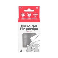 Lee Large Fingertip, Clear, 12/Pack (41070)