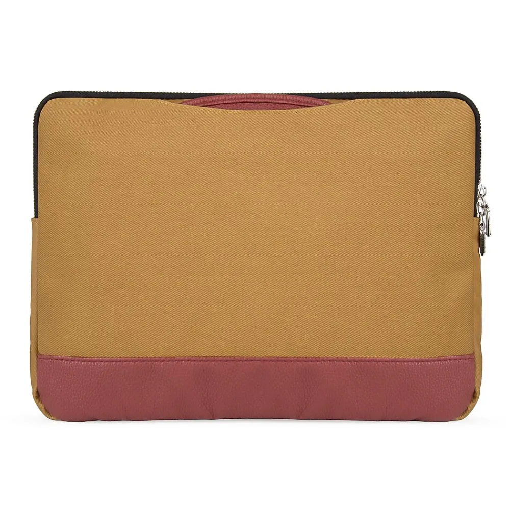 Laptop Sleeve Briefcase fits 13.3 Inch Laptop, Tan Brown (PT_LENLEA503_13)<Lencca Hot