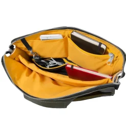 Messenger Bag Notebook Case fits 13.3 Inch Laptop, Forest Green (PT_LENLEA121_13)<Lencca Sale