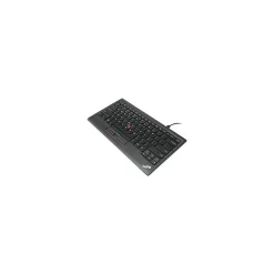 Clearance Lenovo ThinkPad Compact USB Keyboard with TrackPoint Wired Gaming, Black (3492312)