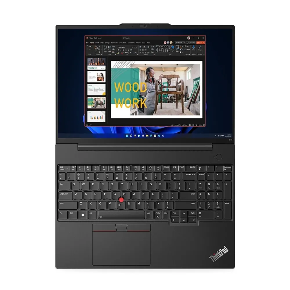 Hot Lenovo ThinkPad E16 Gen 1 16" Laptop, AMD Ryzen 5 7430U, 16GB RAM, 1TB PCIe SSD, Windows 11 Pro (21JTA003US)