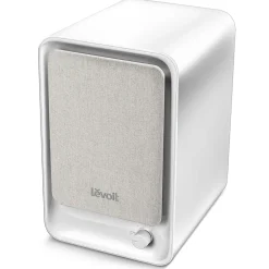 Levoit LV-H126-RBE True HEPA Tabletop Air Purifier, 3-Speed, White/Blue (HEAPAPLVNUS0029)