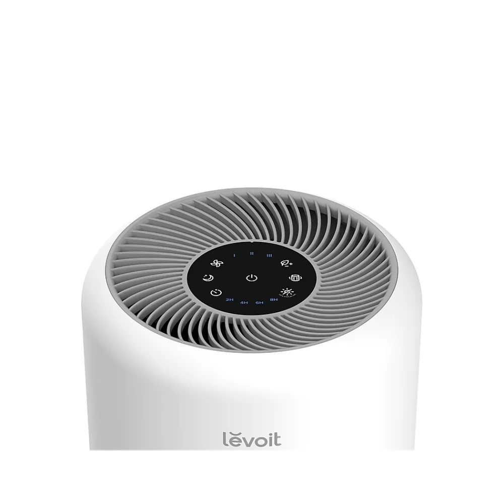 Levoit PlasmaPro 300 True HEPA Air Purifier, 3-Speed, White (HEAPAPLVNUS0093)