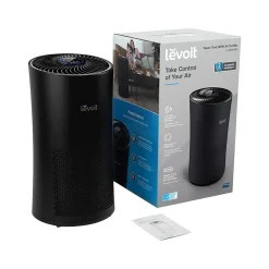 Levoit True HEPA Tower Air Purifier, Black (HEAPAPLVNUS0032)