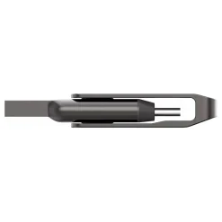Best Lexar JumpDrive D400 Dual 256GB USB 3.1 Type-C Flash Drive, Gray (LJDD400256G-BNQNU)