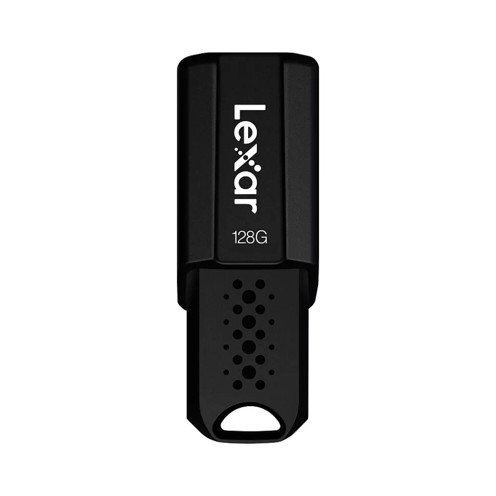 New Lexar JumpDrive S80 128GB USB 3.1 Flash Drive, Black (LJDS080128G-BNBNU)