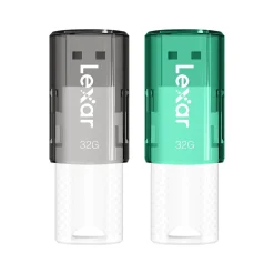 Sale Lexar JumpDrive S60 32GB USB 2.0 Flash Drive, 2/Pack (LJDS60-32GB2NNU)