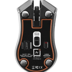 Lexip AR18 Aero Speed Wireless Optical 2.4 GHz Gaming Mouse, Black (JVAPCM00538)