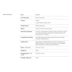 Lexmark MS531dw Laser Printer, Print (38S0300)