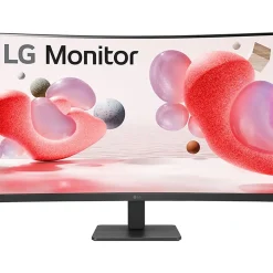 Hot LG 32" Curved FHD 100 Hz LCD Monitor, Matte Black (32BR50C-B)