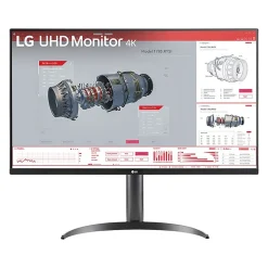 Clearance LG 32" 4K Ultra HD 100 Hz LCD Monitor, Black (32BR55U-B)