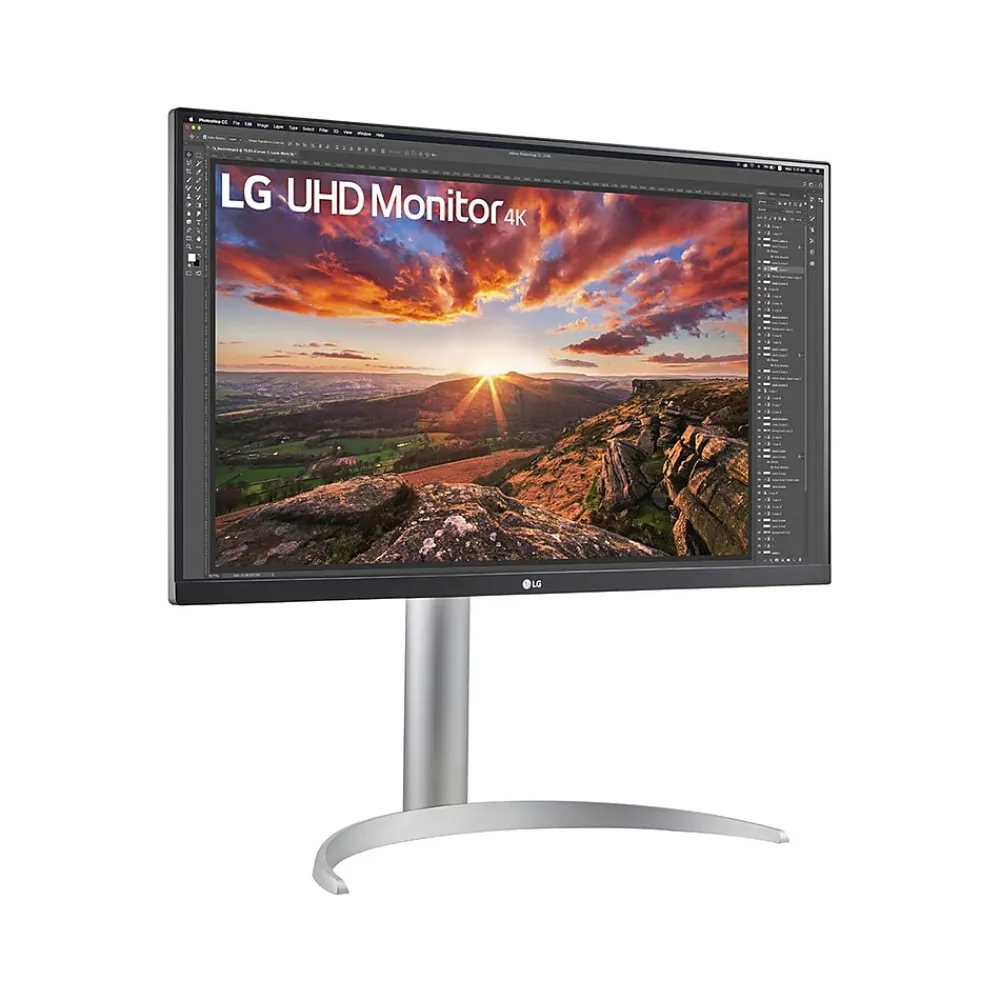 LG 27" 4K Ultra HD LED Monitor, Silver (27BP85UN-W)