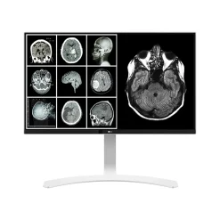 New LG 27HJ712C-W 27" LED Monitor, Silver