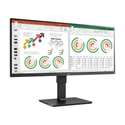 Sale LG UltraWide WQHD Flat 34" IPS 60 Hz LED Monitor, Business Black (34BN770-B)