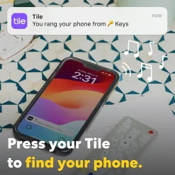 Life360 Tile Sticker Bluetooth Tracker, Black (RE-63011)<Tile by Life360 Hot