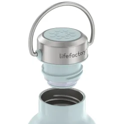 Lifefactory Stainless Steel Double Wall Insulated Water Bottle, 32 oz., Mint (LIFLS365MMI4)