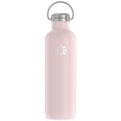 Lifefactory Stainless Steel Double Wall Insulated Water Bottle, 32 oz., Desert Rose (LIFLS365MDR4)