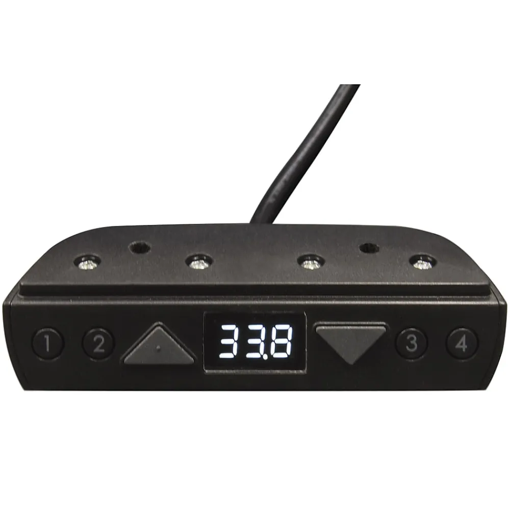 Standing Desks*Life Flo LifeFlo Ergonomics Height Adjustable Desk, 36" W x 24" D x 1 1/8" Thick, Black (LFO-3624-E2-BK)