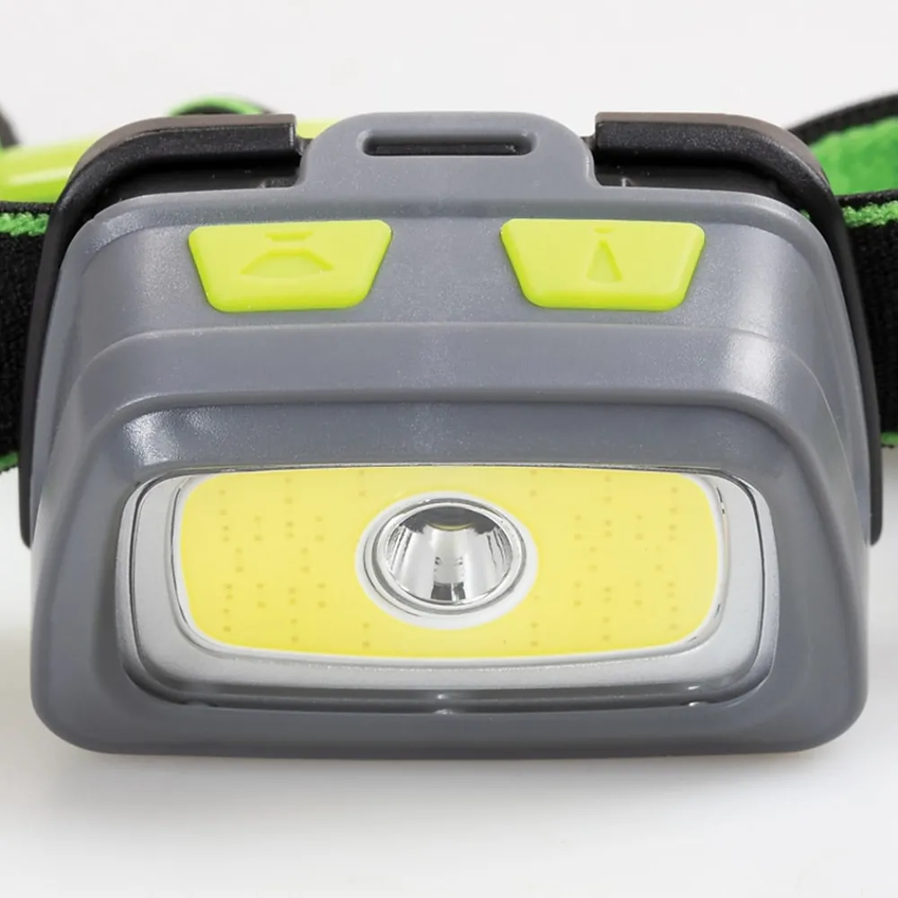 Life+Gear 330-Lumen Spot & Flood COB Headlamp, Gray (41-3912)