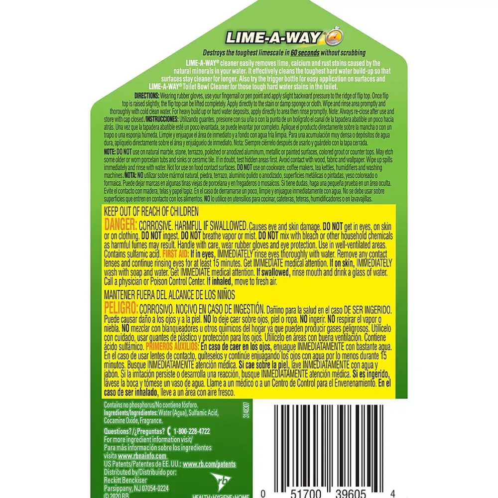 Toggle Lime/Calcium/Rust Remover, Clean Scent, 28 oz. (5170039605)<LIME-A-WAY Online