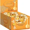 Lindt LINDOR Chocolate Truffles, White Chocolate, 60 Truffles/Box