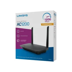 Discount Linksys AC1200 Dual Band Router, Black (E5400)