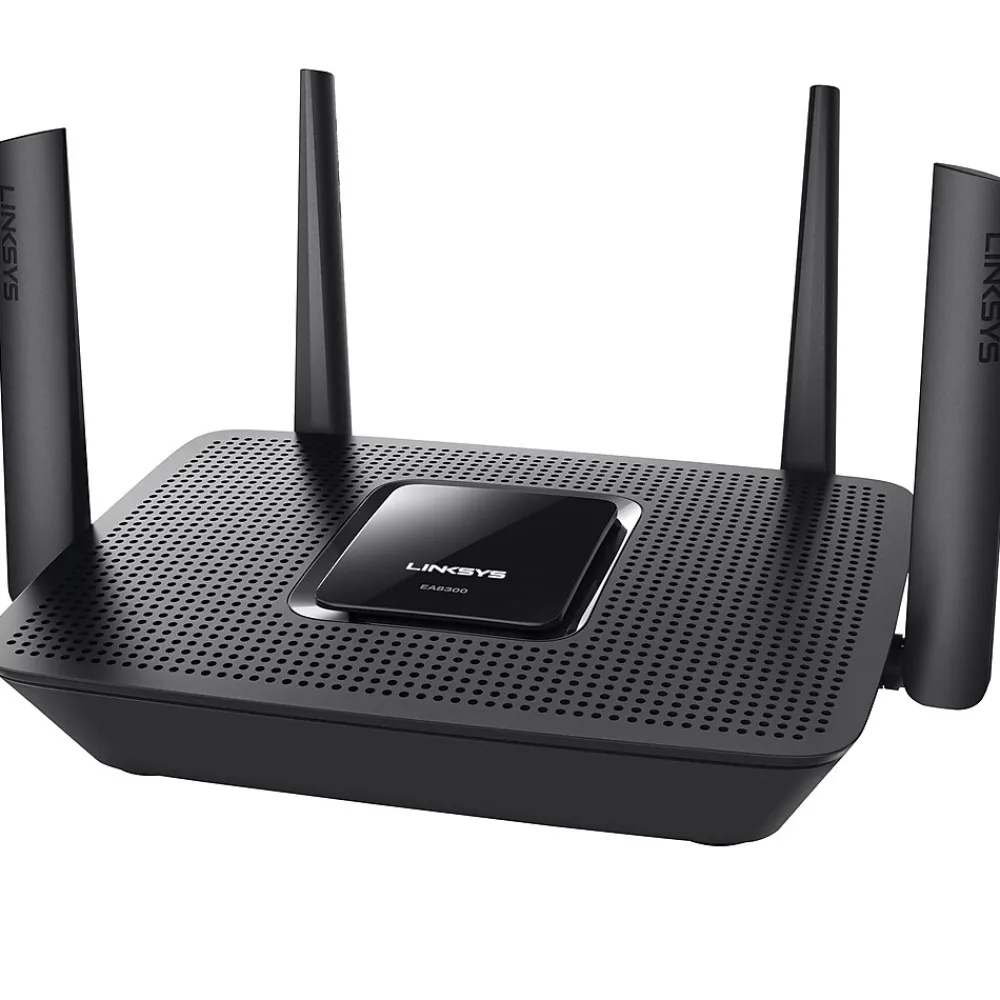 Outlet Linksys AC2200 Tri Band MU-MIMO Gaming Router, Black (EA8300)