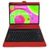 12" Octa Core Tablet, 8GB RAM, 256GB Storage, Android 14, Bundled with Red Style Keyboard<Linsay Online