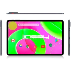 12" Octa Core Tablet, 8GB RAM, 256GB Storage, Android 14, Bundled with Pink Keyboard Case, Backpack and Stylus Pen<Linsay Clearance