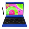 12" Octa Core Tablet, 8GB RAM, 256GB Storage, Android 14, Bundled with Blue Keyboard and Stylus Pen<Linsay