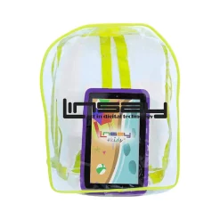 7" Tablet with Purple Kids' Defender Case & Backpack, WiFi, 2GB RAM, 64GB Storage, Android 13, Purple (F7XHDKIDSBAGP)<Linsay New