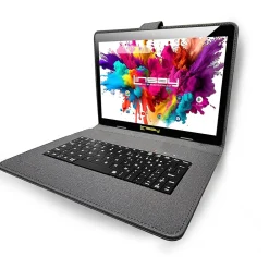 Octa Core 10.1" Tablet, 4GB RAM, 128GB Storage, Android 13, Bundled with Black Keyboard Case, Backpack and Stylus Pen<Linsay Hot