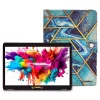 Octa Core 10.1" Tablet, 4GB RAM, 128GB Storage, Android 13, Bundled with Art and Ocean Case and Stylus Pen<Linsay
