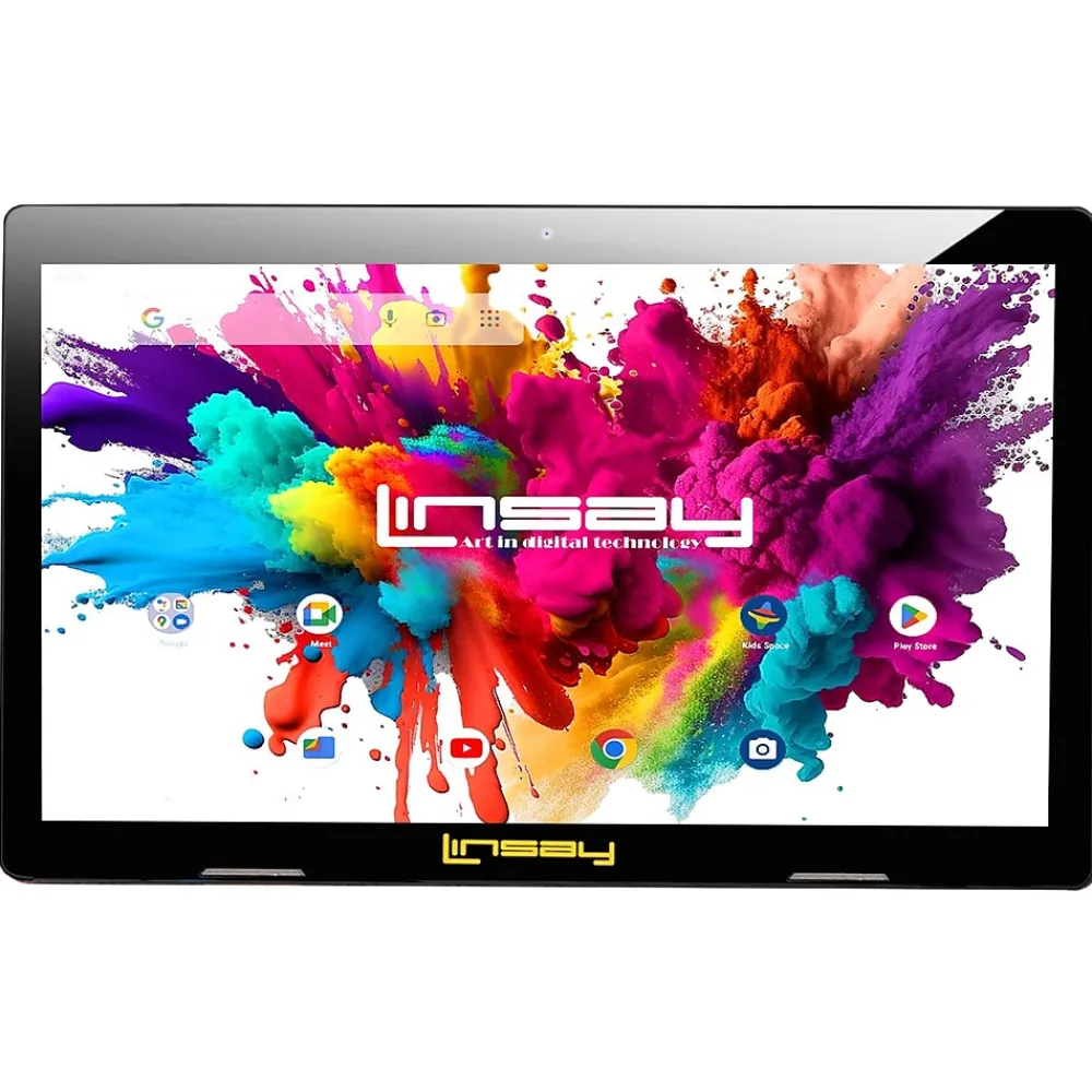 10.1"OCTA CORE 128GB Storage Android 13 Tablet with Tree Marble Case snd Pen Stylus<Linsay Discount