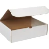 Outlet Unbranded Literature Mailers, 13" x 10" x 4", White, 50/Bundle (M13104)
