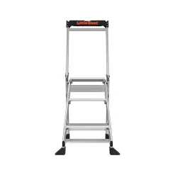Little Giant Ladders Jumbo Step Aluminum Step Ladder, 375 lb Capacity (11903)