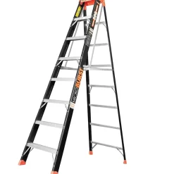 Little Giant Ladders MicroBurst Fiberglass Step Ladder, 300 lb capacity (15710-001)